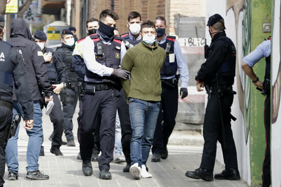One person is arrested in Mataró in connection with a wave of altercations in Barcelona (by Jordi Pujolar)